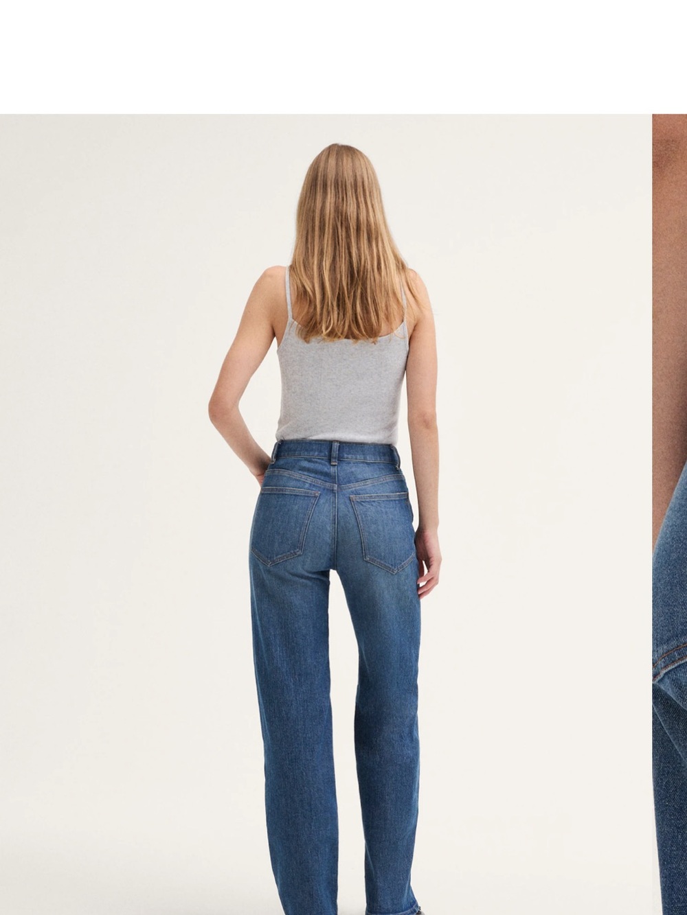 Madewell Perfect Vintage Wide Leg Jean in Harvey Wash NWT - Picture 3 of 4